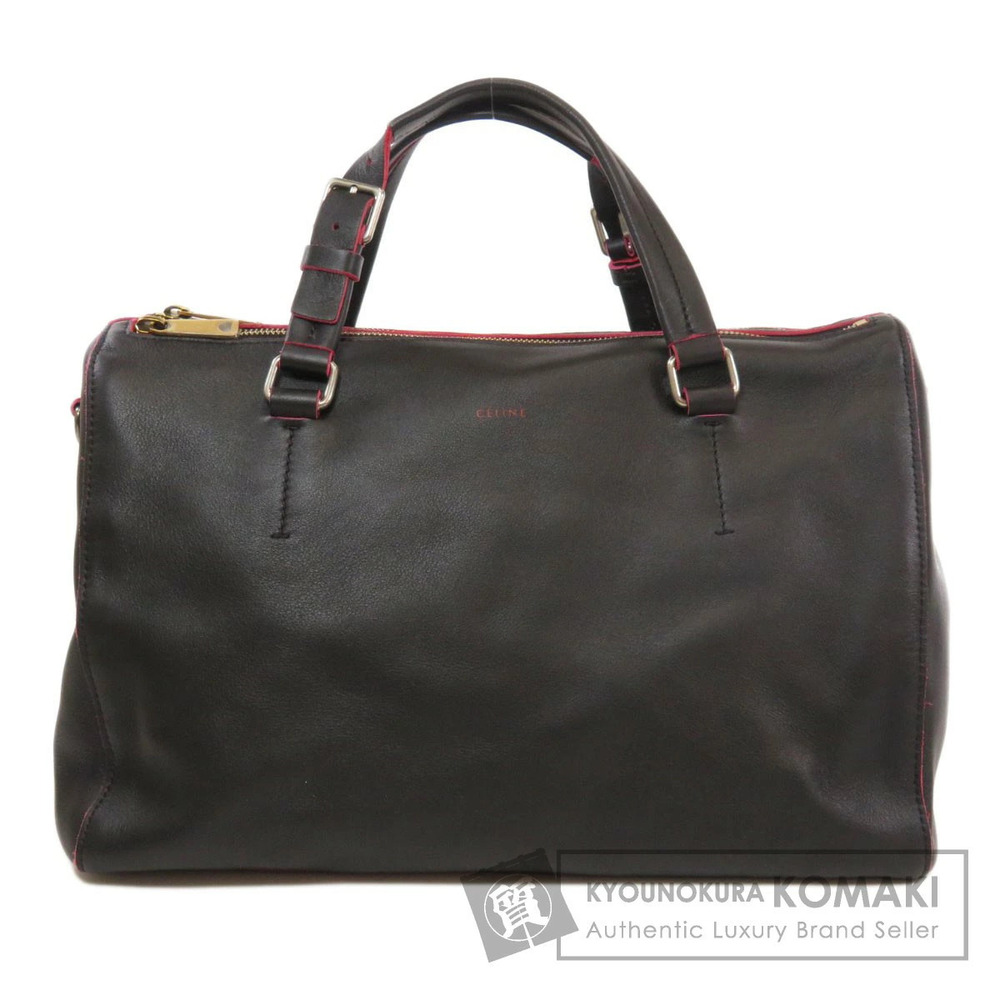 Celine Triple Zip Boston Bag Calfskin
